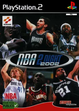 ESPN NBA 2Night 2002 (Japan) box cover front